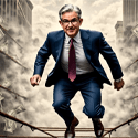 Fed Cuts Interest Rate; Powell Walks a Messaging
 Tightrope
