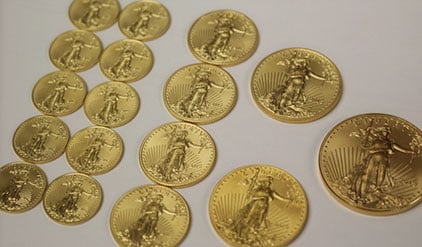 gold eagle denominations