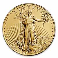 Gold Eagle Coins (Obverse)