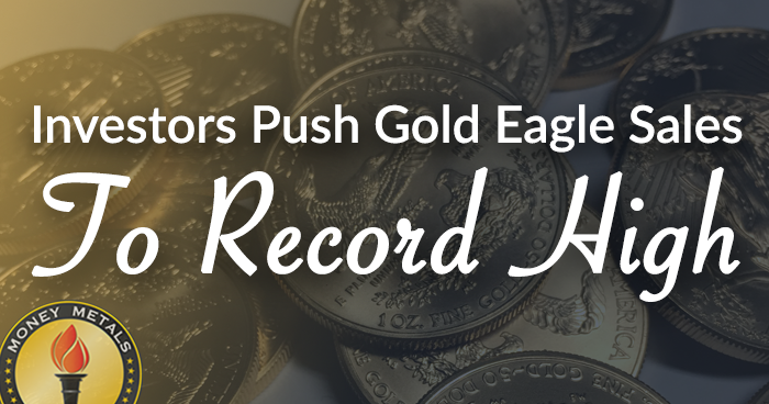 Investors Push Gold Eagle Sales To Record High & Commentary On Precious Metals Sentiment