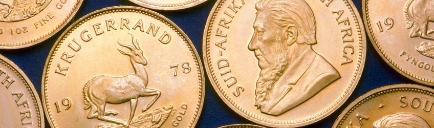 Gold Krugerrand South Africa Coins