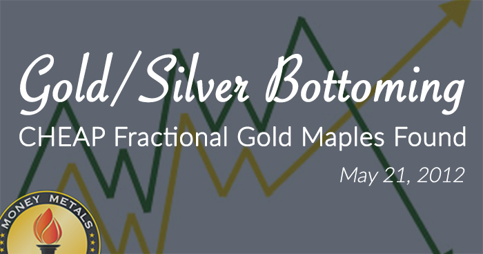 Gold/Silver Bottoming;  CHEAP Fractional Gold Maples Found