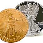 gold silver eagle sales drop featured