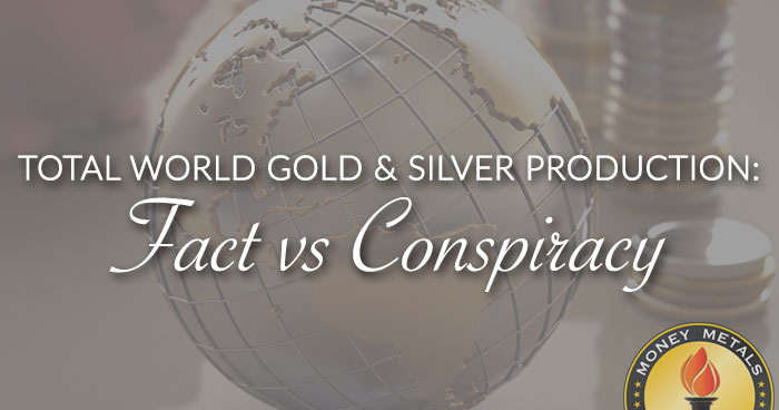 TOTAL WORLD GOLD & SILVER PRODUCTION: Fact vs Conspiracy