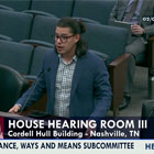 SMDL Policy Director Jp Cortez Testifies Before TN Committee on Sound Money Measure