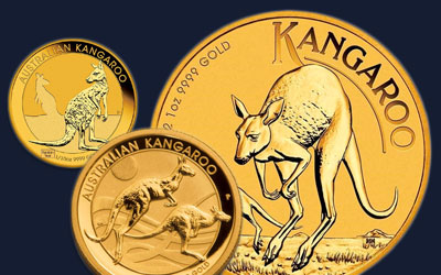 Different Sizes for Kangaroo Gold Coins