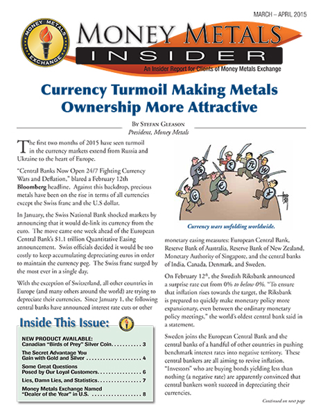 Money Metals Insider - March-April 2015