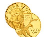 1/200 Oz Gold Rounds (Lady Liberty) | Shop Now 