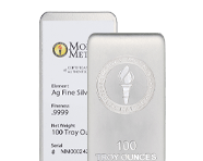 100 Oz Silver Bars (MMX | Sandblasted) | Shop Now 