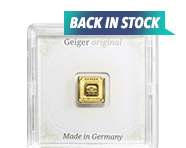 1 Gram Gold Bars (Geiger) | Shop Now 
