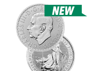 1 Oz Silver Britannia (King Charles III) | Shop Now >