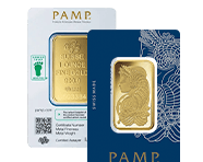 1 Oz Gold Bars (PAMP Suisse) | Shop Now 