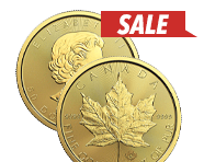 1 Oz Gold Maples (Queen Elizabeth) - ON SALE | Shop Now 