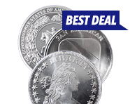 1 Oz Silver Rounds (Generic) | Shop Now 
