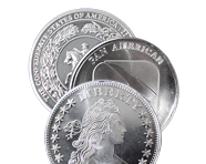 1 Oz Silver Rounds (Designs Our Choice) | Shop Now 