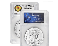 1 Oz Silver Eagle (Christmas Capsule) | Shop Now >