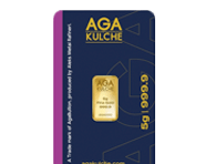 5 Gram Gold Bars (AgaBullion) | Shop Now >