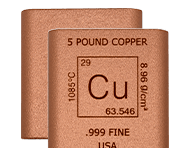 5 Pounds Copper Bar (Element) | Shop Now 