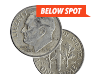 Pre-1965 90% Silver (Dimes) Below Spot | Shop Now >