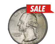 Pre-1965 90% Junk Silver Quarters (on Sale) | Shop Now 