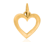 Gold Heart Charm | Shop Now >