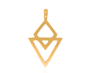 Gold Diamond Arrow Pendant | Shop Now >