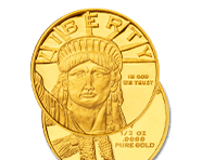 1/2 Oz Gold Lady Liberty Rounds | Shop Now >