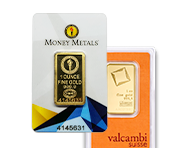 1 Oz Gold Bars (Generic) | Shop Now >