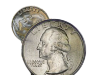 90% Junk Silver (Dimes / Quarters) | Shop Now 