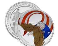 1 Oz Silver Rounds (250th Anniv. of USA) | Shop Now