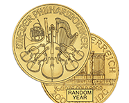 1/10 Oz Gold Austrian Philharmonics | Shop Now 