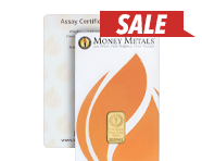 1/10 Oz Gold Bars (Money Metals) - On Sale | Shop Now 