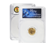 1/10 Oz Gold Eagles (Christmas Capsule) | Shop Now >
