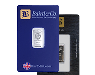 1/10 Oz Platinum Bars (Design Our Choice) | Shop Now >
