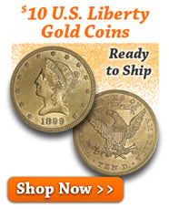 $10 U.S. Liberty Gold Coins