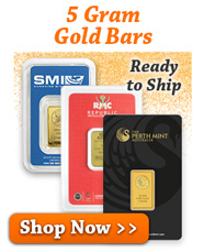5 Gram Gold Bars