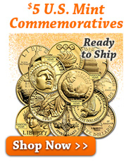 $5 U.S. Mint Commmemoratives