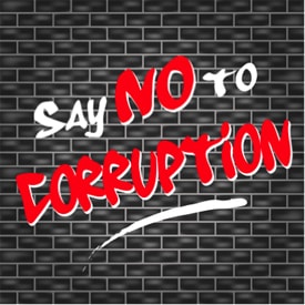 Say no to corruption