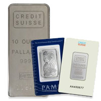 Buy Palladium Bars