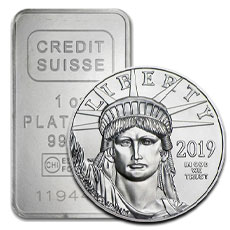 Platinum Bars / Coins