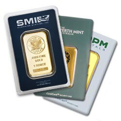 .9999 Pure Gold Bars