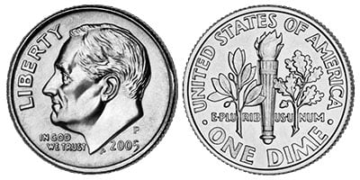 roosevelt silver dimes