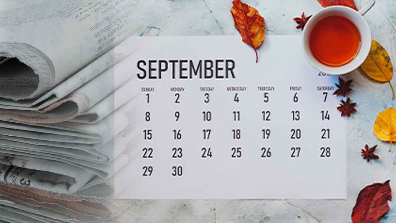September's Top Five News Stories
