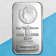 1 Oz Silver Morgan Bars