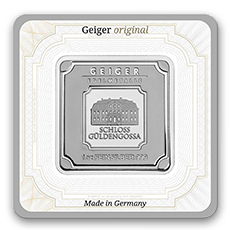 1 Oz Silver Geiger Bars