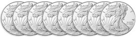 Value of 50 Silver Eagle Coins