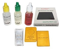 Silver Acid Test Color Chart