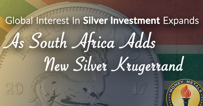 Global Interest In Silver Investment Expands As South Africa Adds New Silver Krugerrand