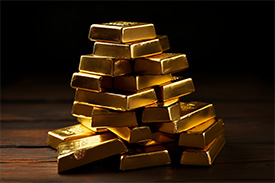Stack of Gold Bars