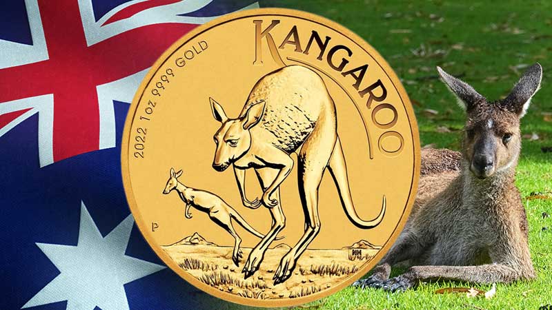 Buy Australian Gold Kangaroo Coins Online from the Perth Mint at Money Metals Exchange. Order Securely Online or Call (800) 800-1865.